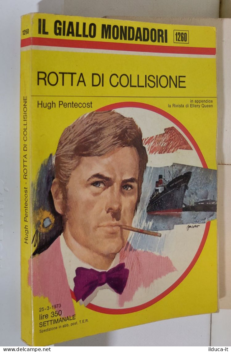 I116961 Classici Giallo Mondadori 1260 - H. Pentecost - Rotta Di Collisione 1973 - Krimis