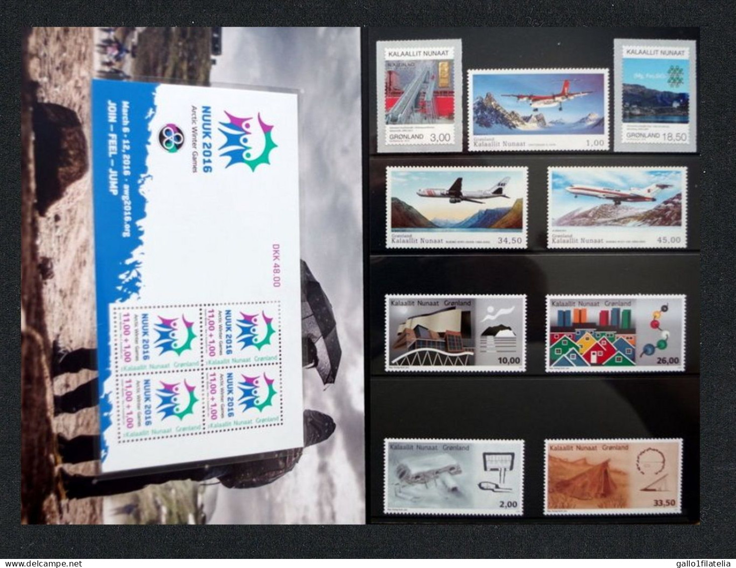 2015 - GROENLANDIA / GREENLAND - ANNATA COMPLETA / YEAR PACK . MNH - Annate Complete