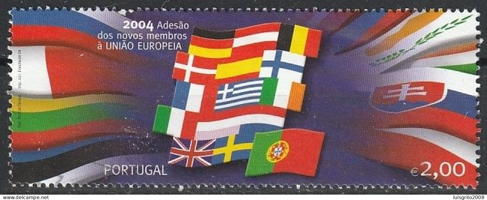 Portugal, 2004 - União Europeia, €2,00 -|- Mundifil - 3124 - Used Stamps