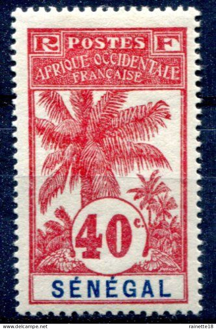 Sénégal              N° 40 * - Neufs