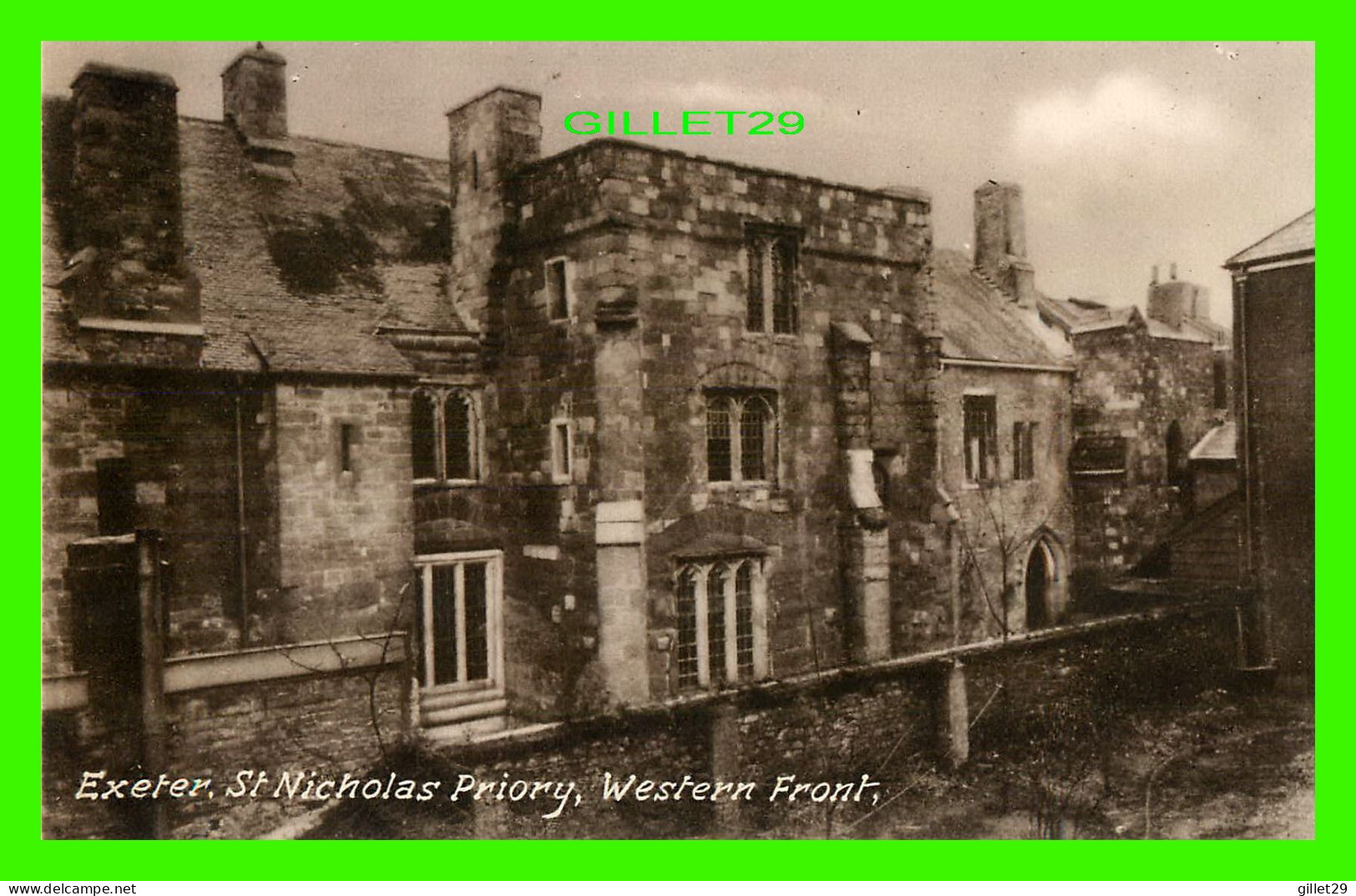 EXETER, DEVON, UK - ST NICOLAS PRIORY, WESTERN FRONT - - Exeter