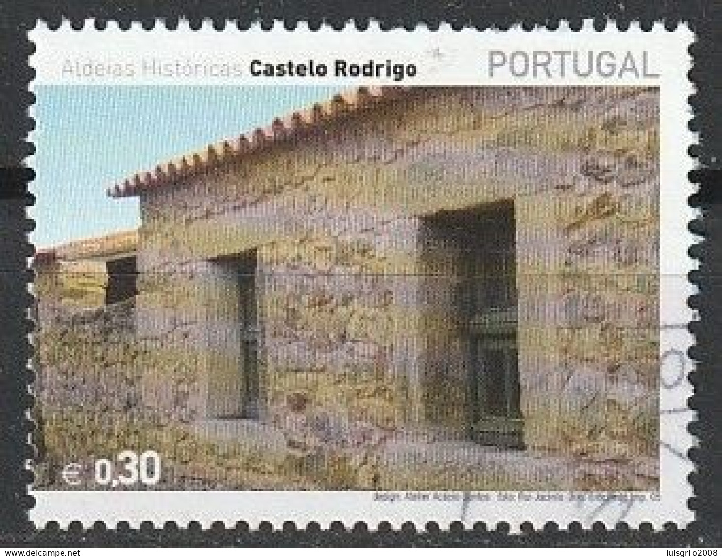 Portugal, 2005 - Aldeias Históricas, €0,30 -|- Mundifil - 3214 - Usati