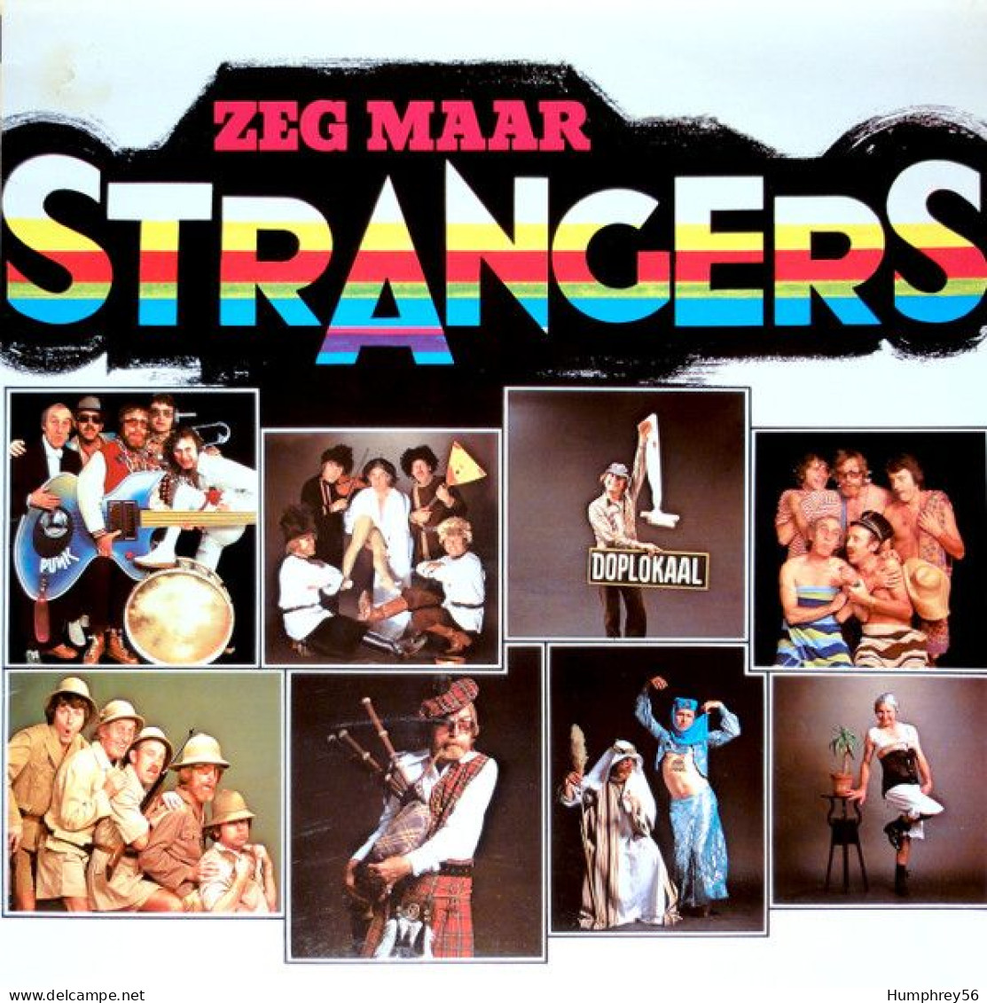 1978 - De STRANGERS - Zeg Maar Strangers - Humor, Cabaret