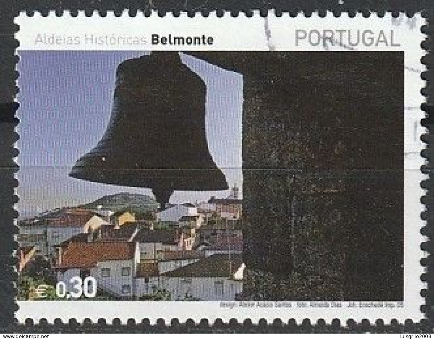 Portugal, 2005 - Aldeias Históricas, €0,30 -|- Mundifil - 3220 - Usado