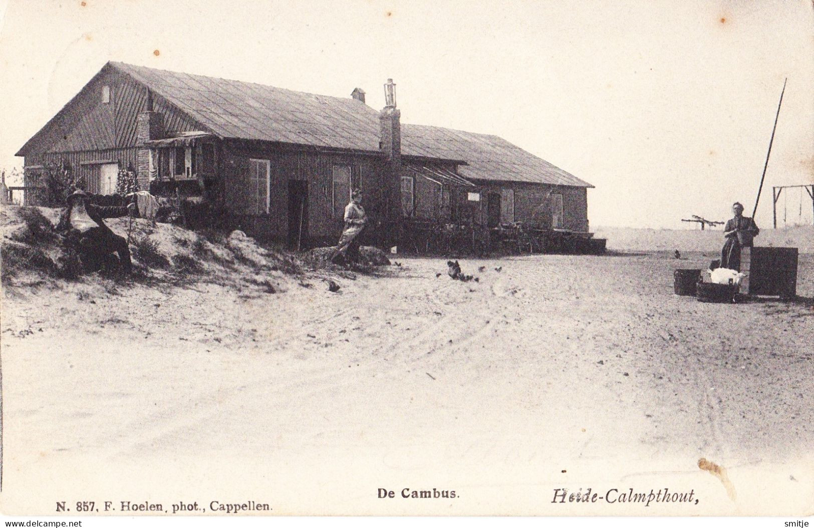 HEIDE KALMTHOUT 1906 DE CAMBUS - WATERPUT HOEVE BOERDERIJ - HOELEN KAPELLEN 857 - Kalmthout