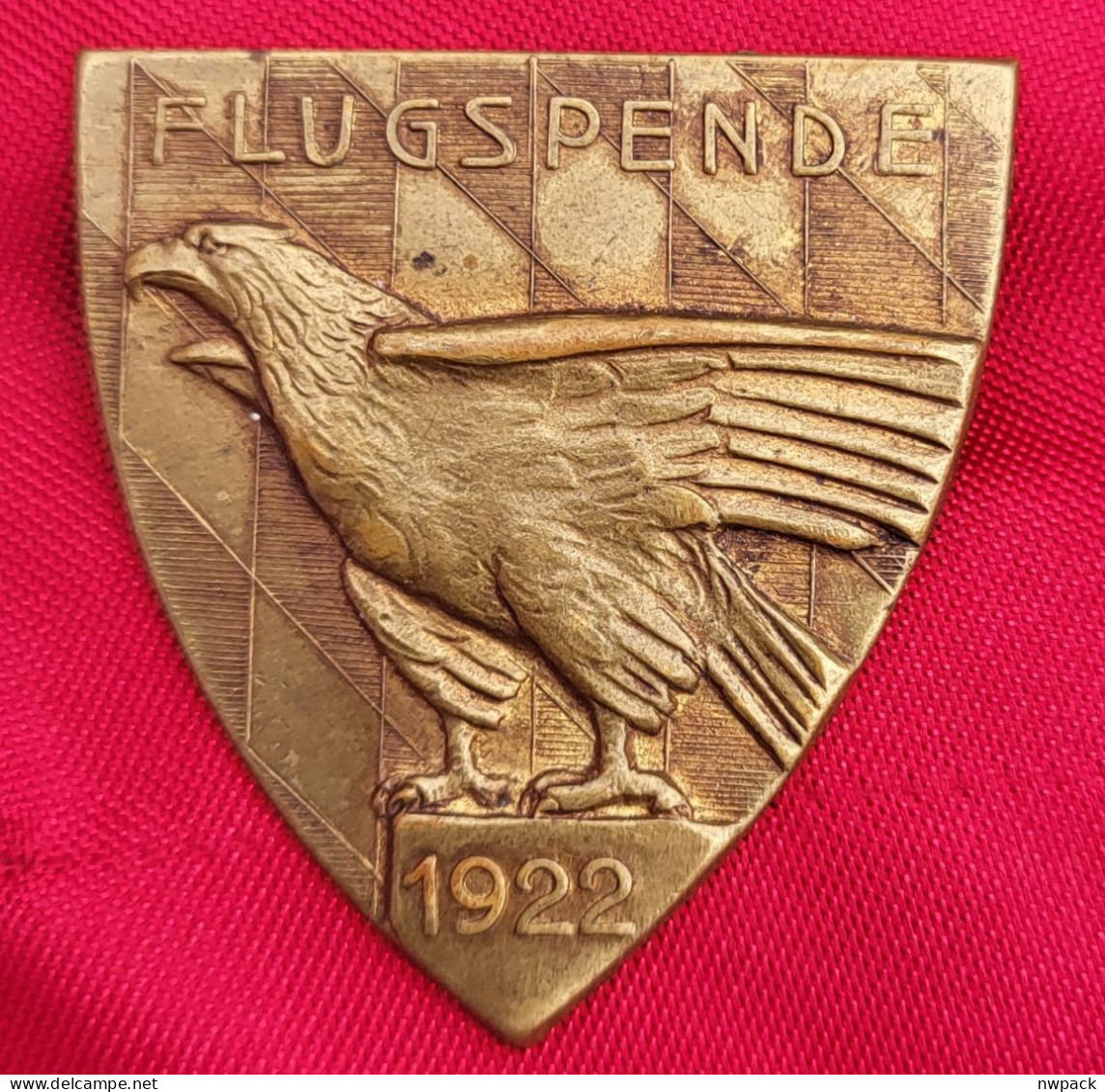 FLUGSPENDE 1922.  Tinie  Badge / Pin  / Brooch - Non Classés