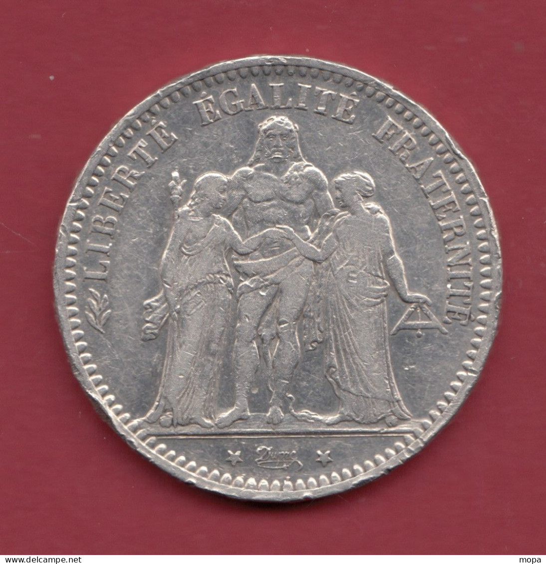5 Francs "Hercule" --1873A --Argent --dans L 'état N °6 - 5 Francs