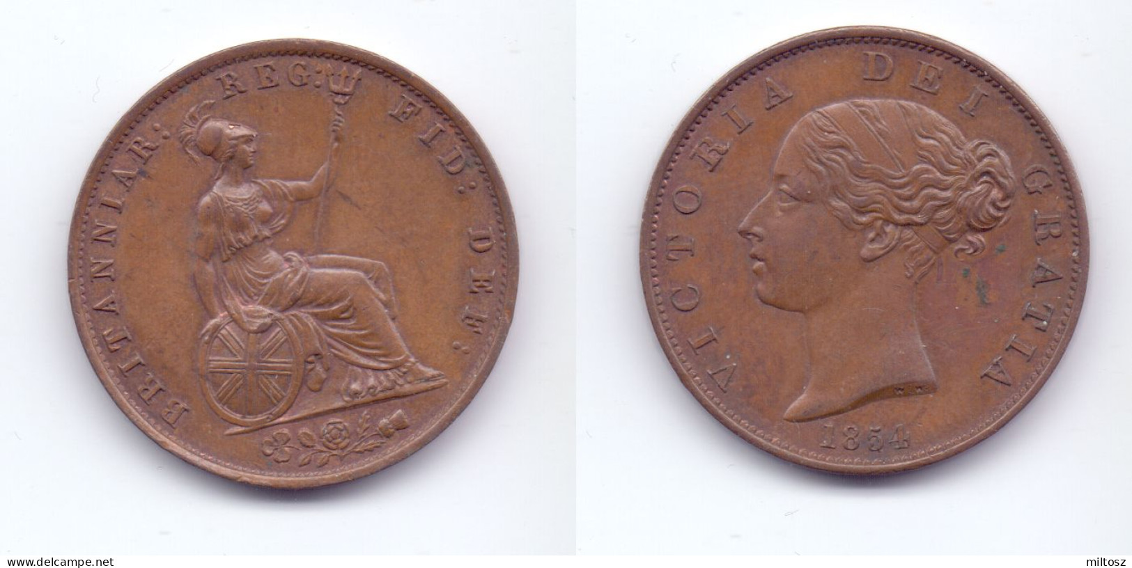 Great Britain 1/2 Penny 1854 - C. 1/2 Penny