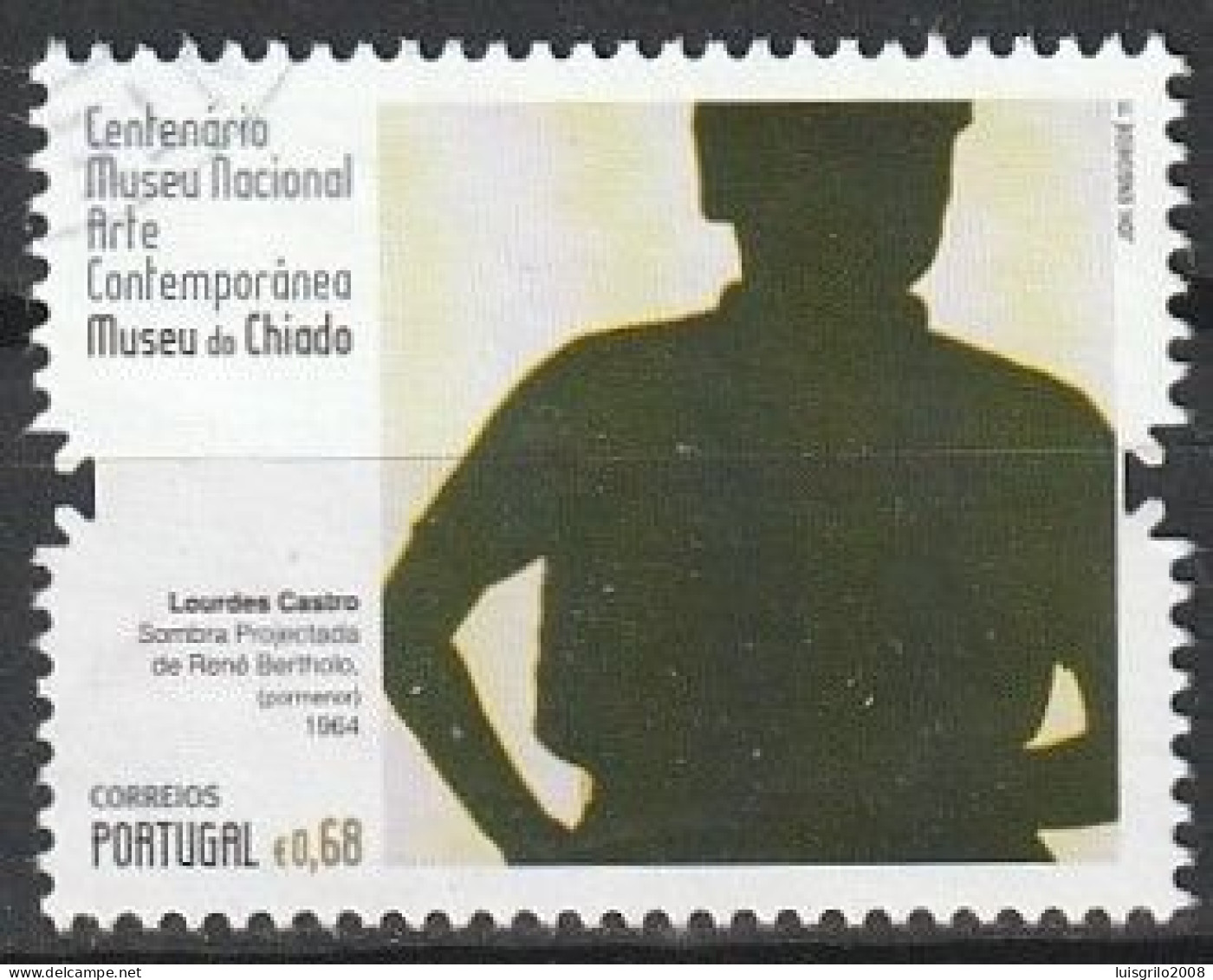 Portugal, 2011 - Museu Do Chiado, €0,68 -|- Mundifil - 4091 - Usati