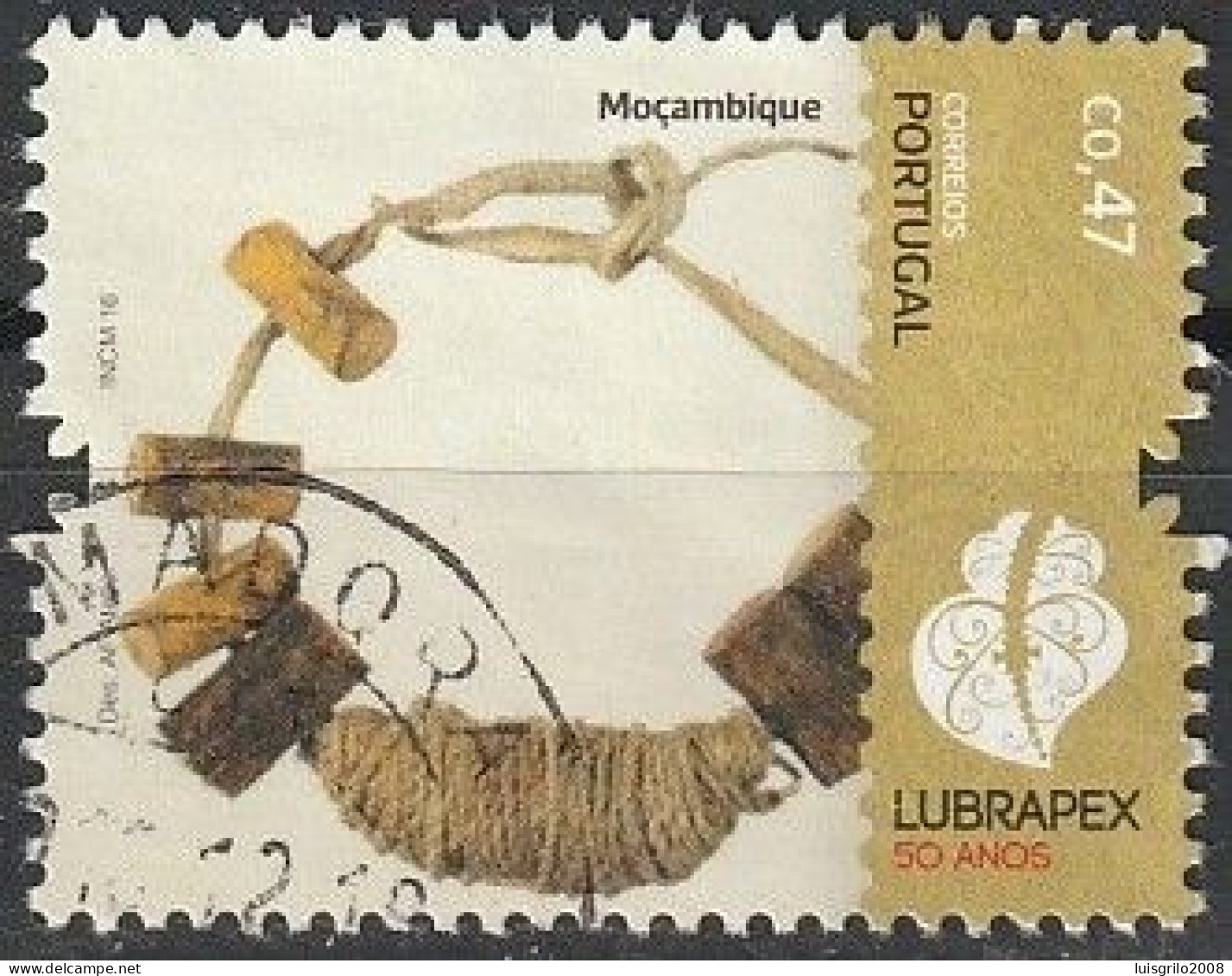 Portugal, 2016 - Lubrapex 50 Anos, €0,47 -|- Mundifil - 4680 - Used Stamps