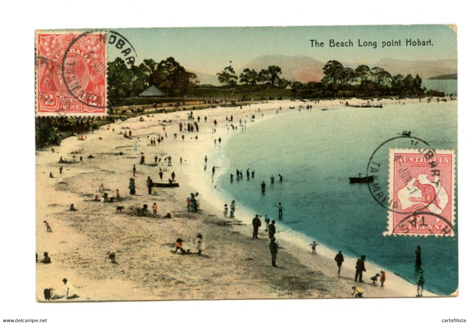 HOBART, Tasmania - The Beach Long Point Hobart (2 Scans) - Hobart