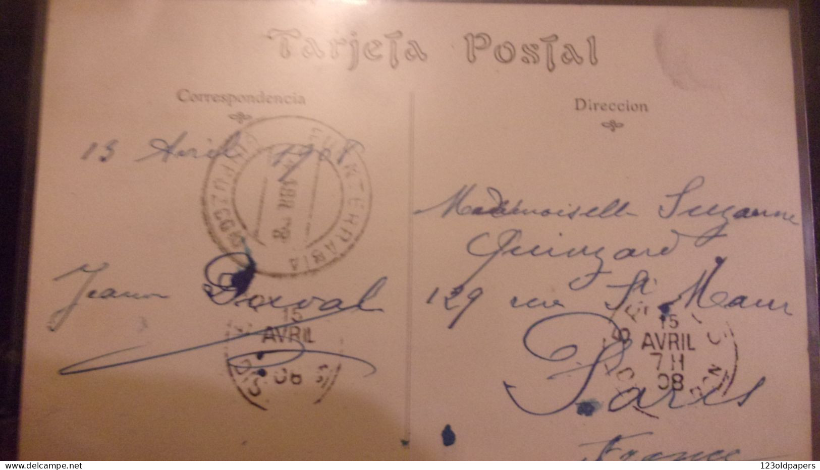SPAIN ESPAGNE Tarjeta Postal De  Fontarrabie FUENTERRABIA Hondarribia - Autres & Non Classés