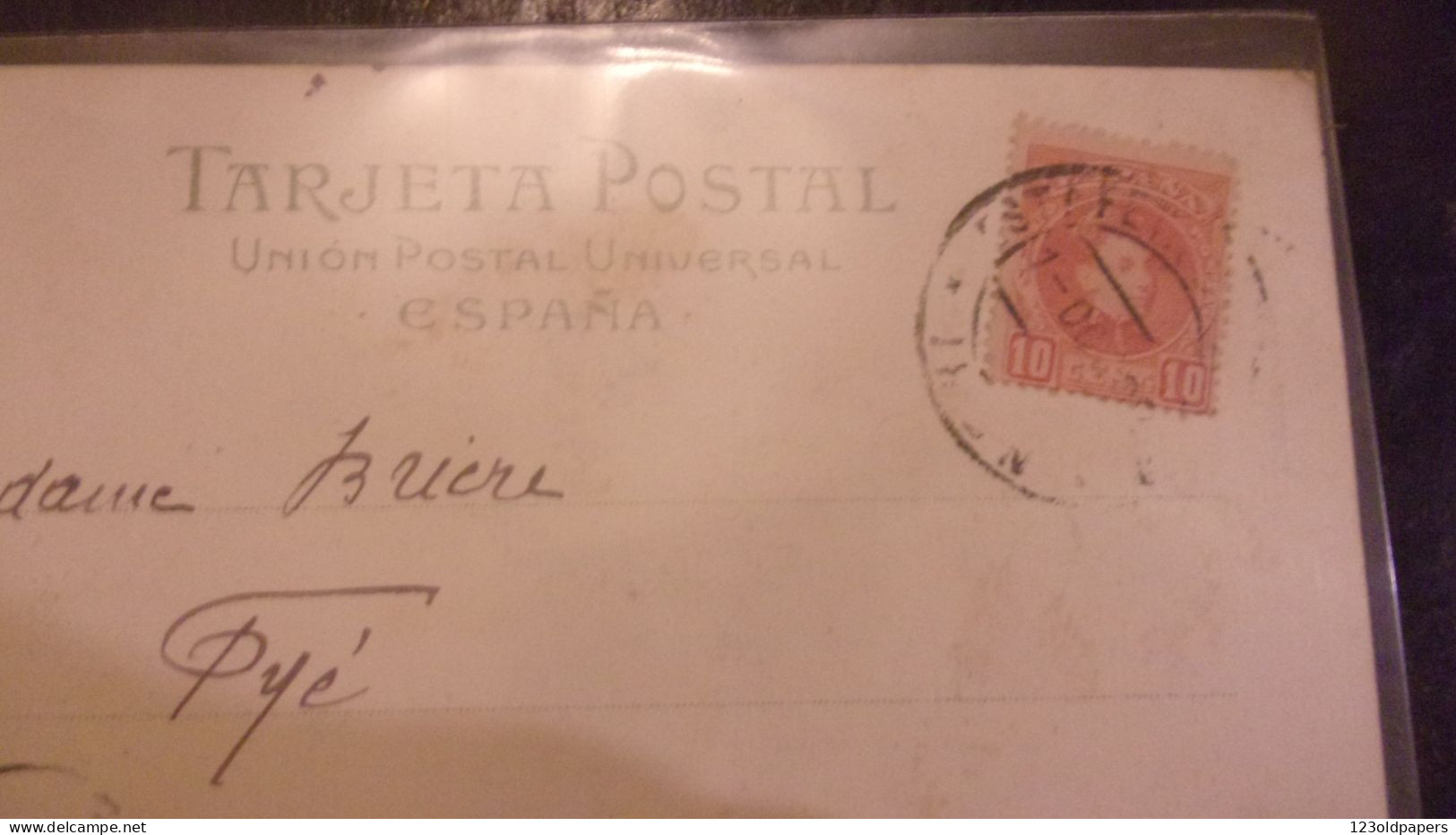 SPAIN ESPAGNE Tarjeta Postal De  Fontarrabie FUENTERRABIA Hondarribia - Andere & Zonder Classificatie