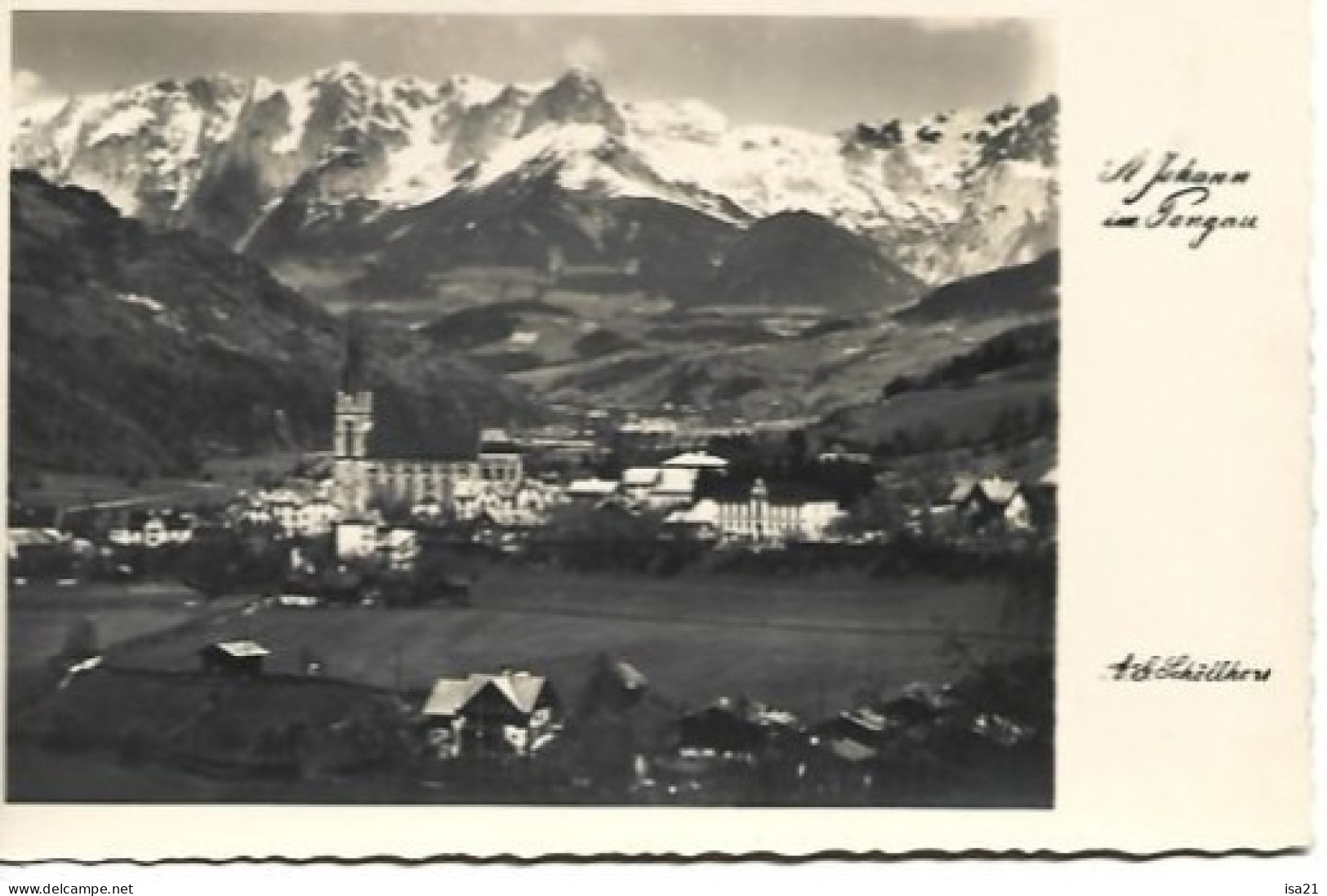 Carte Postale: St Johann Im Pongau Mit Dem Tennengebirge (Salzburg) - St. Johann Im Pongau