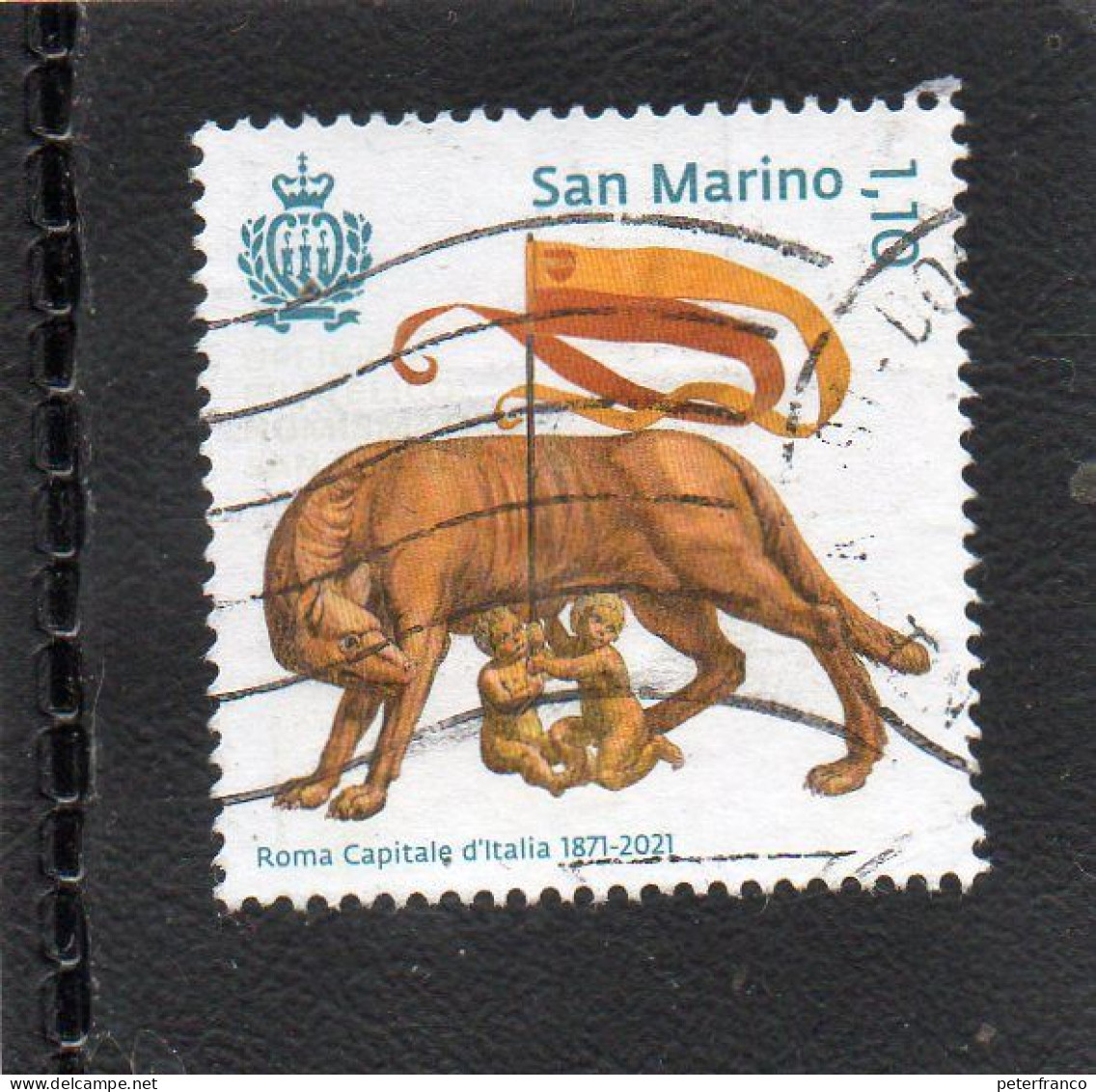 2021 San Marino - Roma Capitale D'Italia - Used Stamps