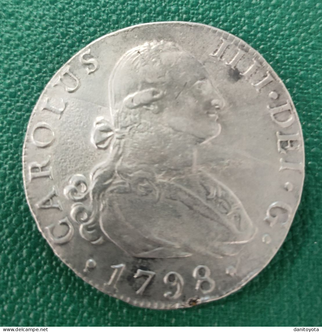 ESPAÑA. AÑO 1798. CARLOS IIII. 8 REALES PLATA MADRID MF. PESO 26.5 GR - Provincial Currencies