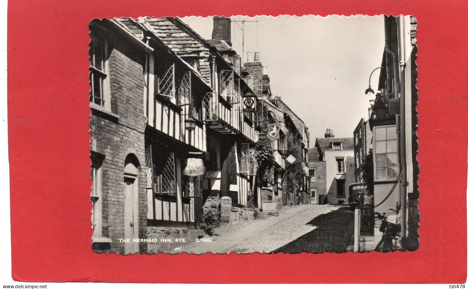 ANGLETERRE---THE MERMAID INN, RYE--voir 2 Scans - Rye