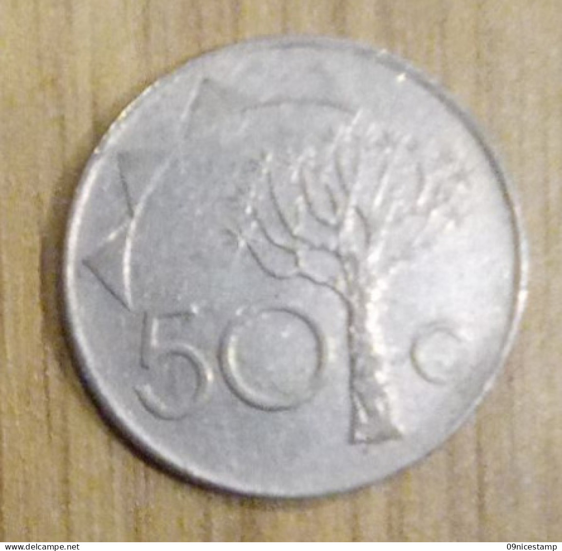 Namibia, Year 1993, Used, 50 Cent - Namibië