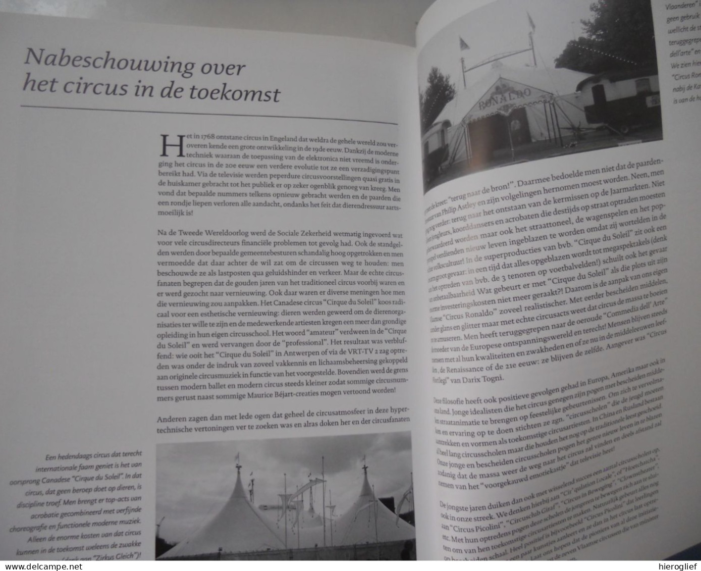 Circus magie - Tweehonderd jaar circusbezoek in Brugge 19de-20ste eeuw - door Jaak Rau - circusartiesten foorreizigers