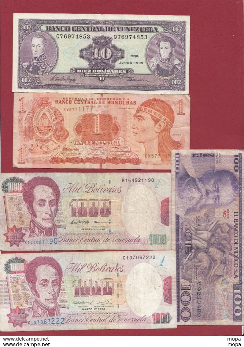 Autres-Amérique 20 Billets Dans L 'état (Vénézuela 5000 Bolivares 1996 FORTE COTE EN UNC) - Other - America