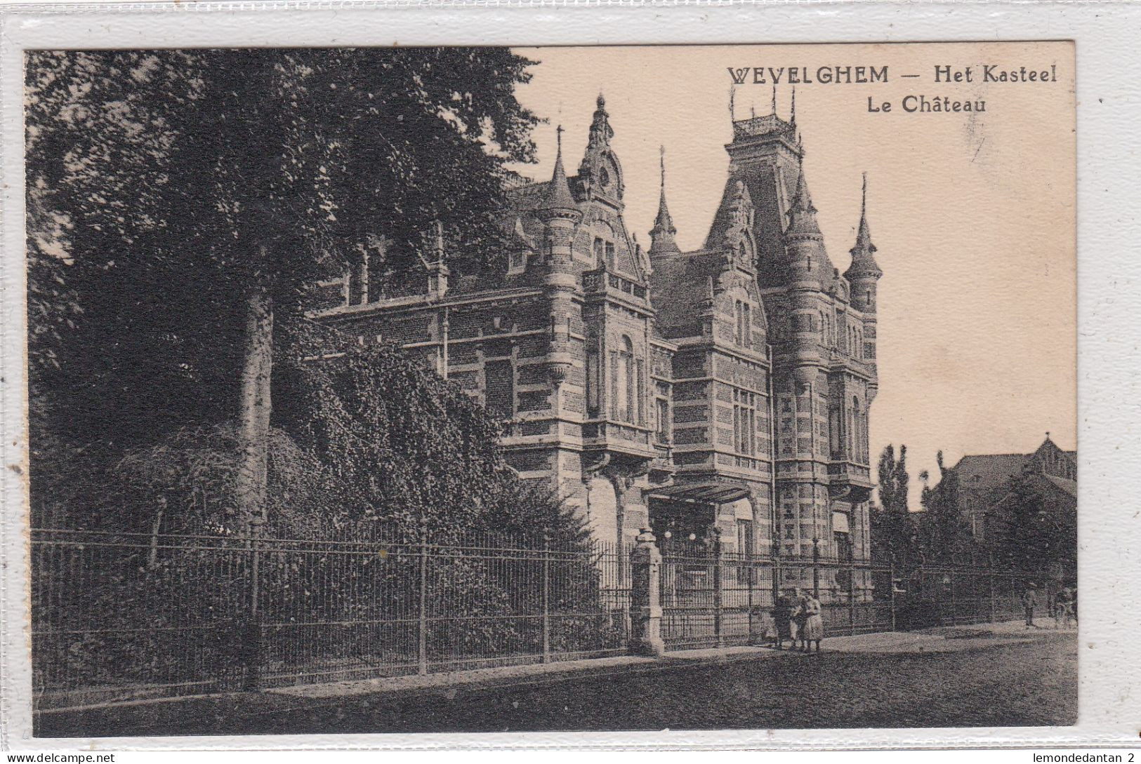 Wevelghem. Het Kasteel. * - Wevelgem