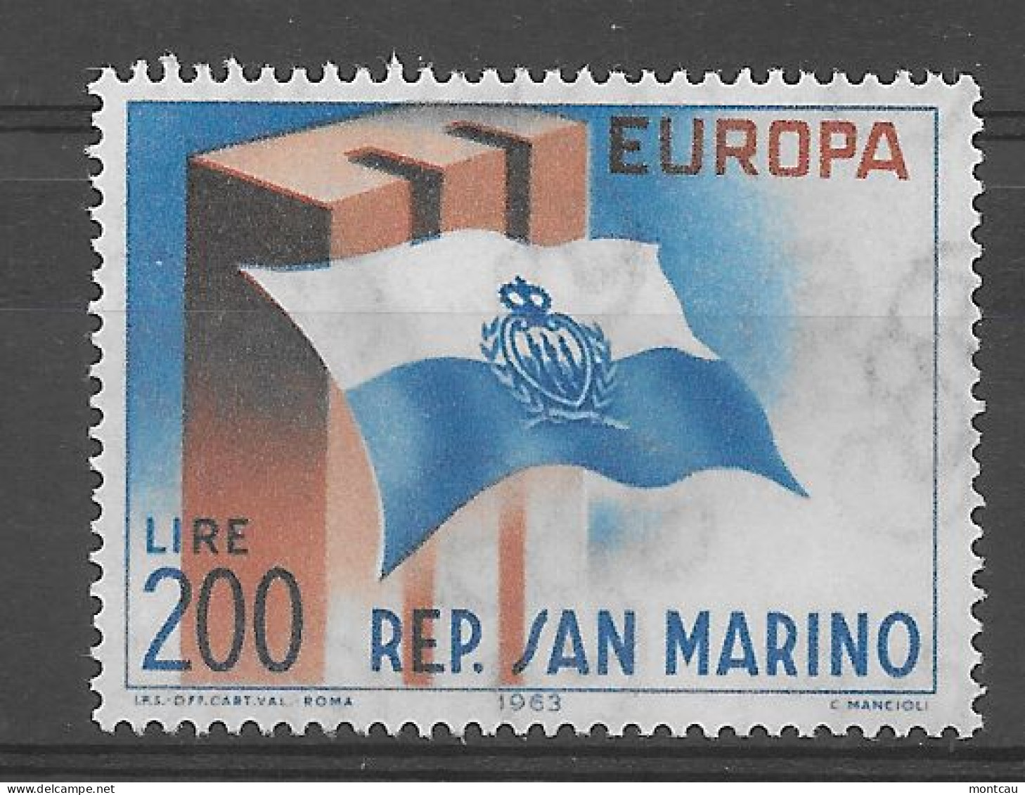 San Marino 1963.  Europa Mi 781  (**) - 1963