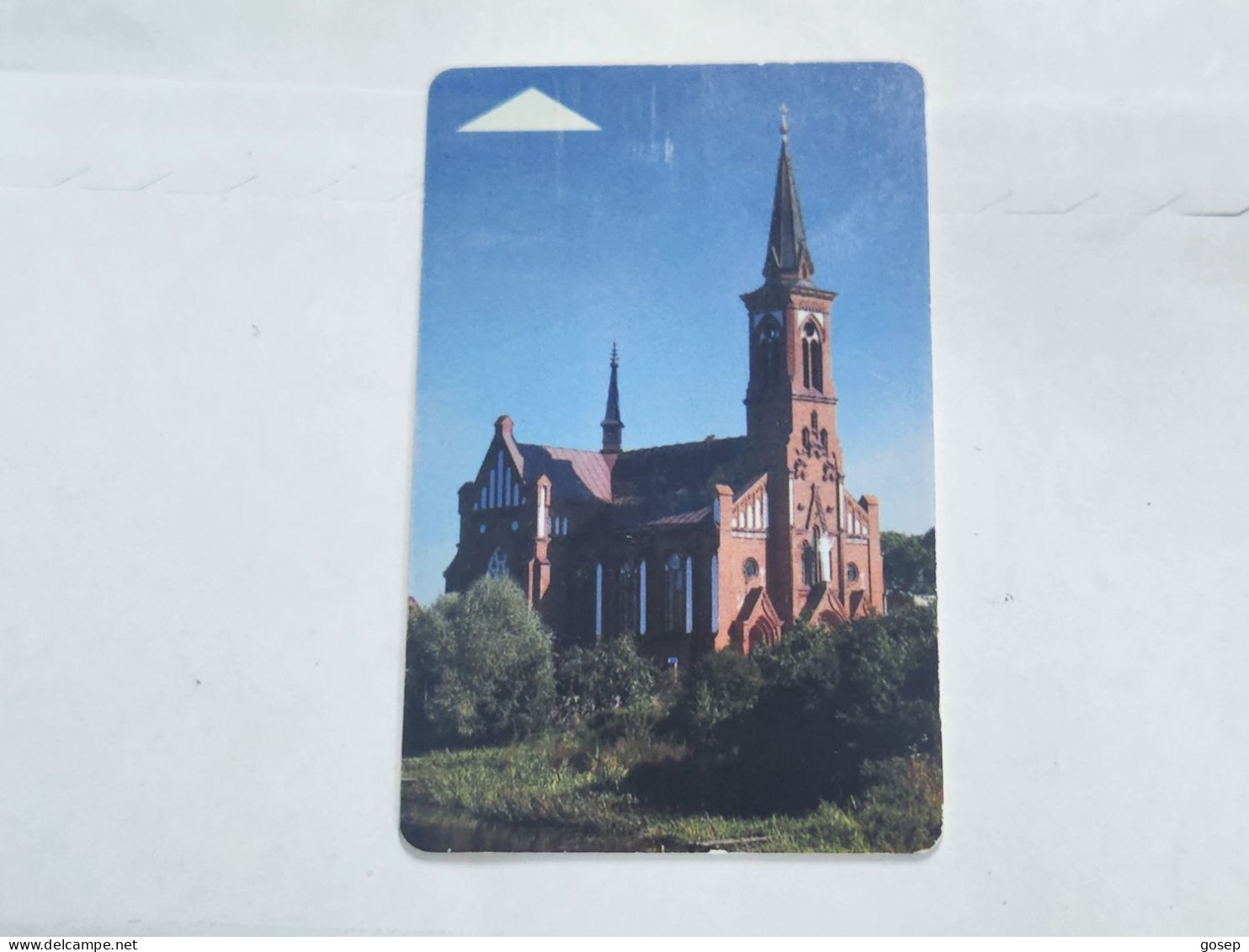 BELARUS-(BY-BLT-147b)-Postavy-Church-(126)(GOLD CHIP)(121747)(tirage-303.000)used Card+1card Prepiad Free - Belarus