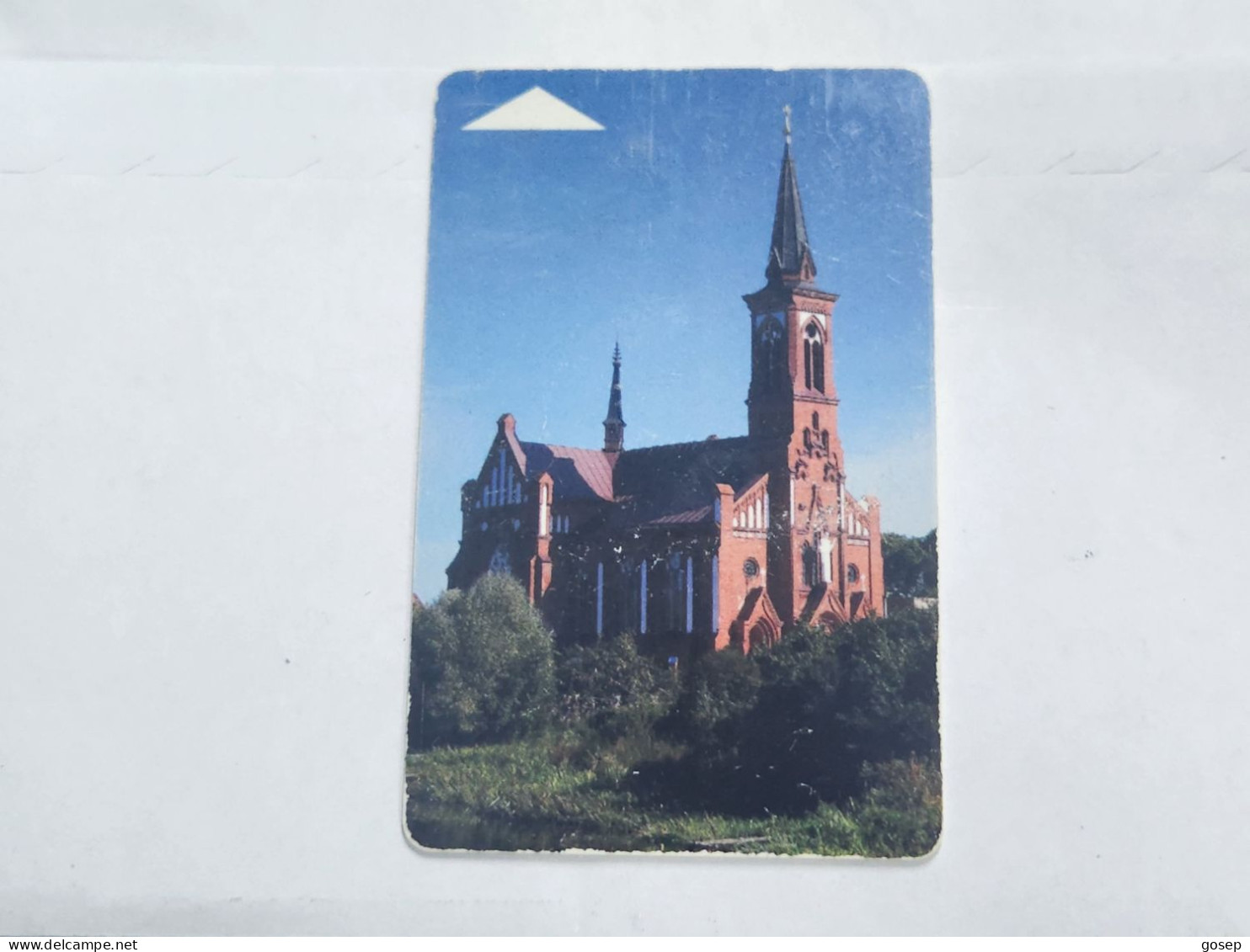 BELARUS-(BY-BLT-147b)-Postavy-Church-(127)(GOLD CHIP)(227686)(tirage-303.000)used Card+1card Prepiad Free - Wit-Rusland