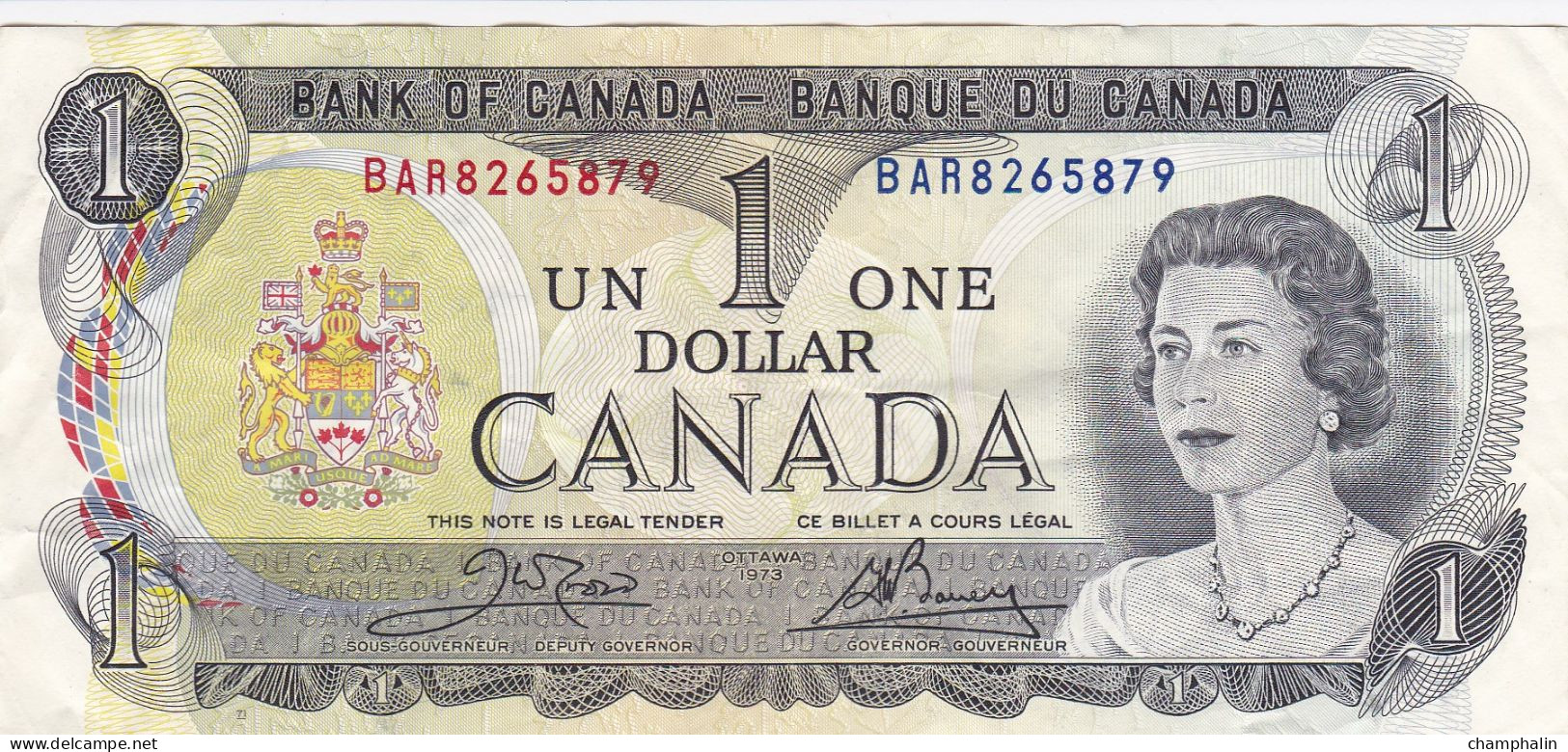 Canada - Billet De 1 Dollar - Elizabeth II - 1973 - P85c - Kanada