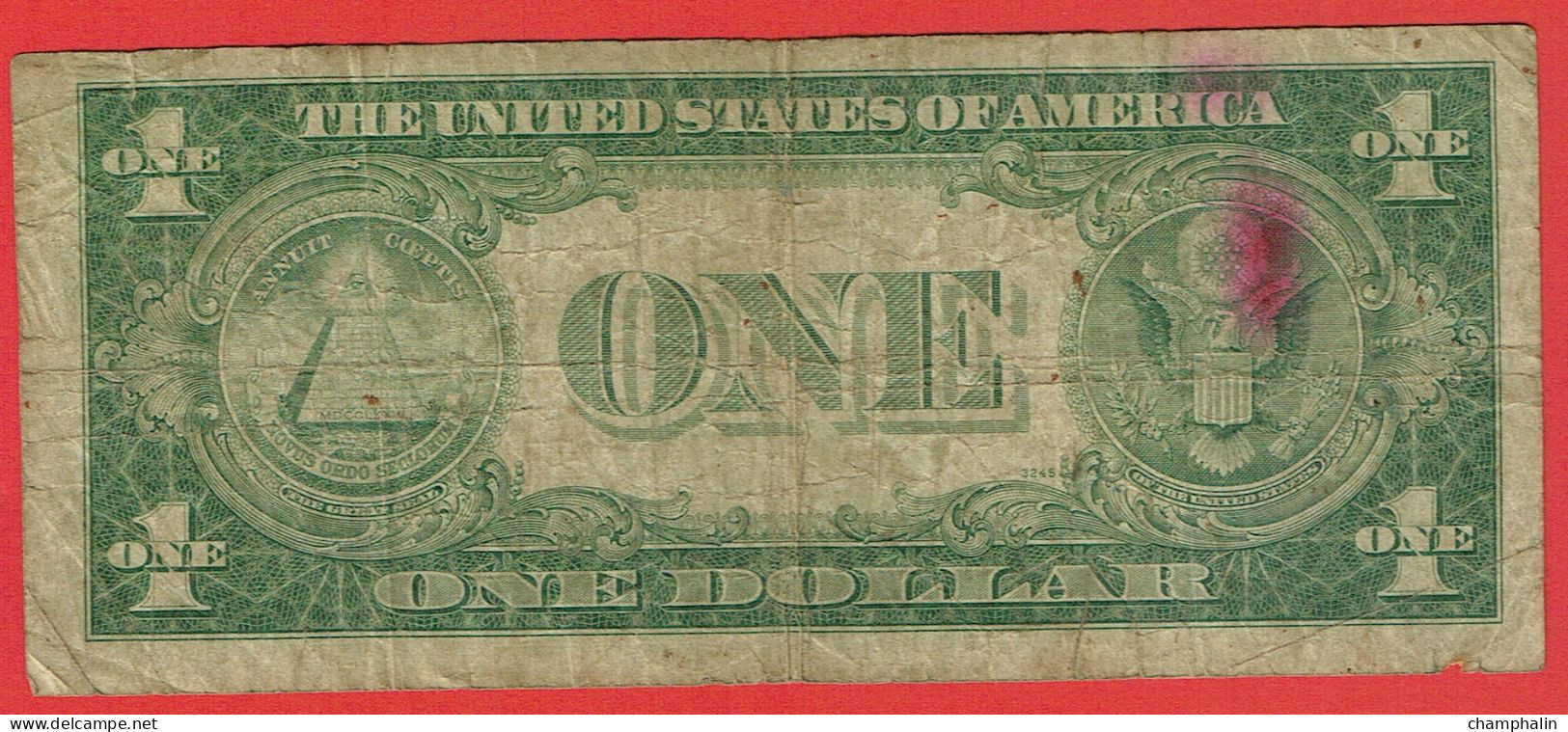 Etats-Unis - Billet De 1 Dollar - Silver Certificate - Séries 1935A - George Washington - P416a - Certificats D'Argent (1928-1957)