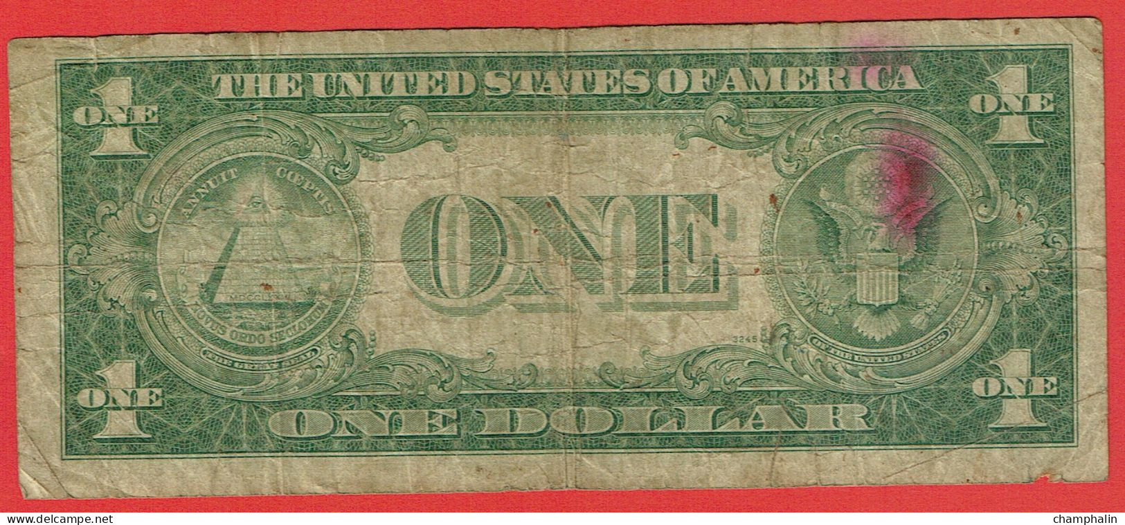 Etats-Unis - Billet De 1 Dollar - Silver Certificate - Séries 1935A - George Washington - P416a - Certificati D'Argento (1928-1957)