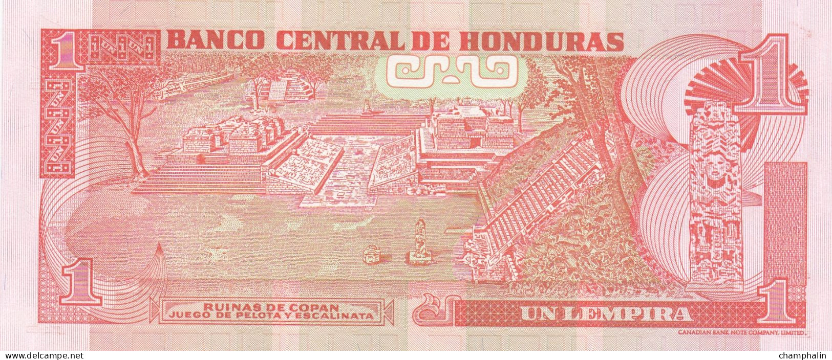 Honduras - Billet De 1 Lempira - 26 Août 2004 - Lempira - P84d - Neuf - Honduras