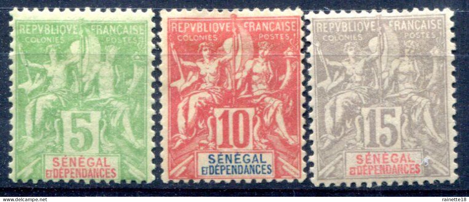 Sénégal      21/23 * - Unused Stamps