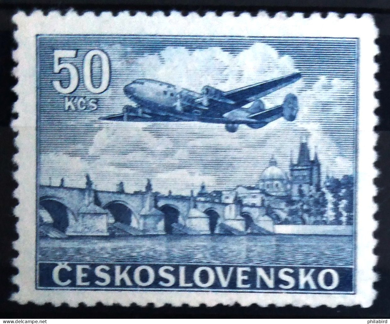 TCHECOSLOVAQUIE                       P.A 27                           NEUF SANS GOMME - Airmail