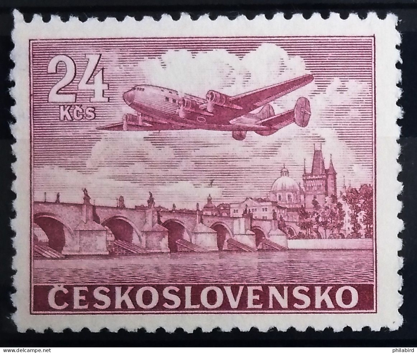 TCHECOSLOVAQUIE                       P.A 26                           NEUF SANS GOMME - Airmail