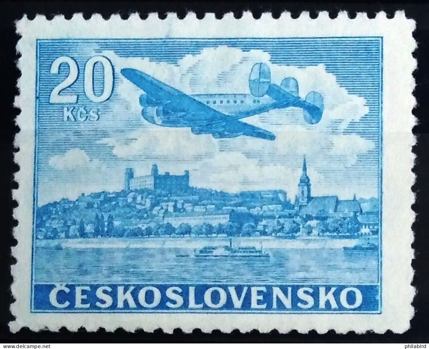 TCHECOSLOVAQUIE                       P.A 24                           NEUF SANS GOMME - Airmail