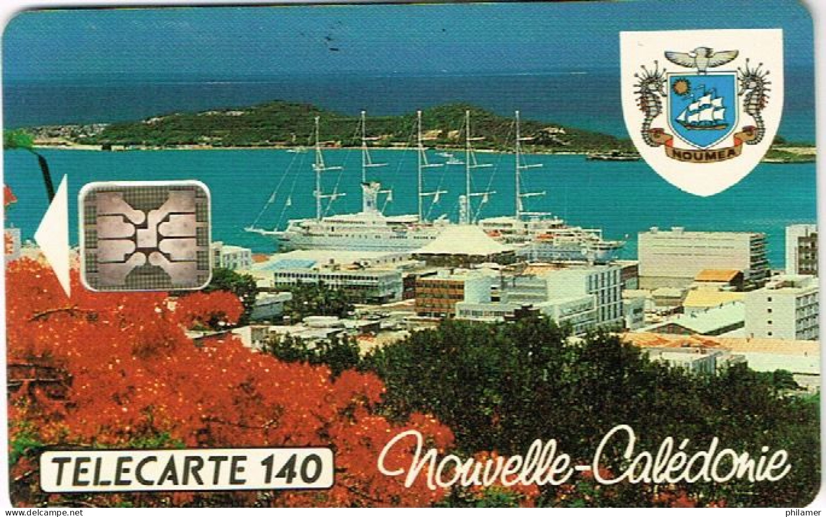 Nouvelle Caledonie Caledonia TELECARTE PHONECARD NC 12 NOUMEA CLUB MEDITERRANEE NAVIRE BE - Nouvelle-Calédonie