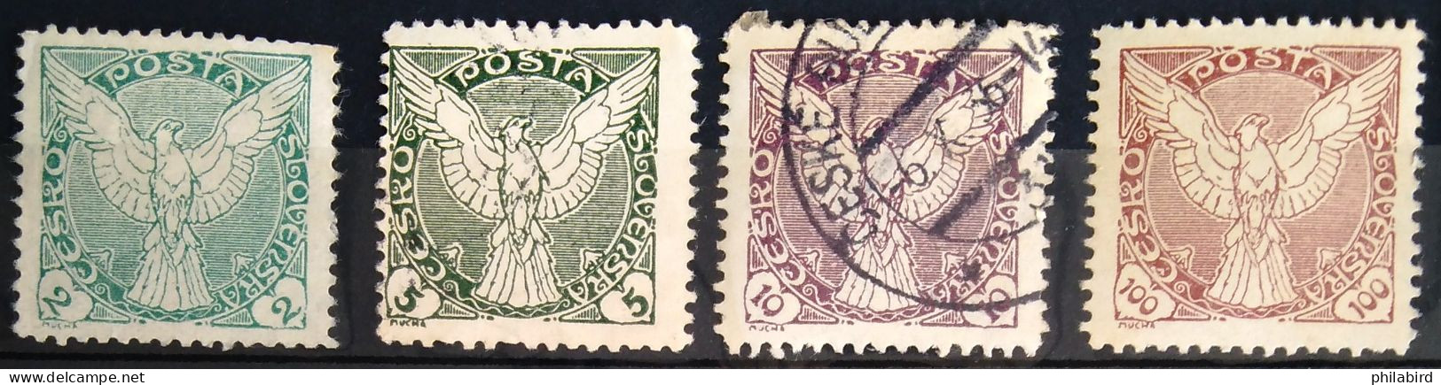 TCHECOSLOVAQUIE                       Petit Lot Dentelés                         NEUF Et OBLITERE - Timbres Pour Journaux