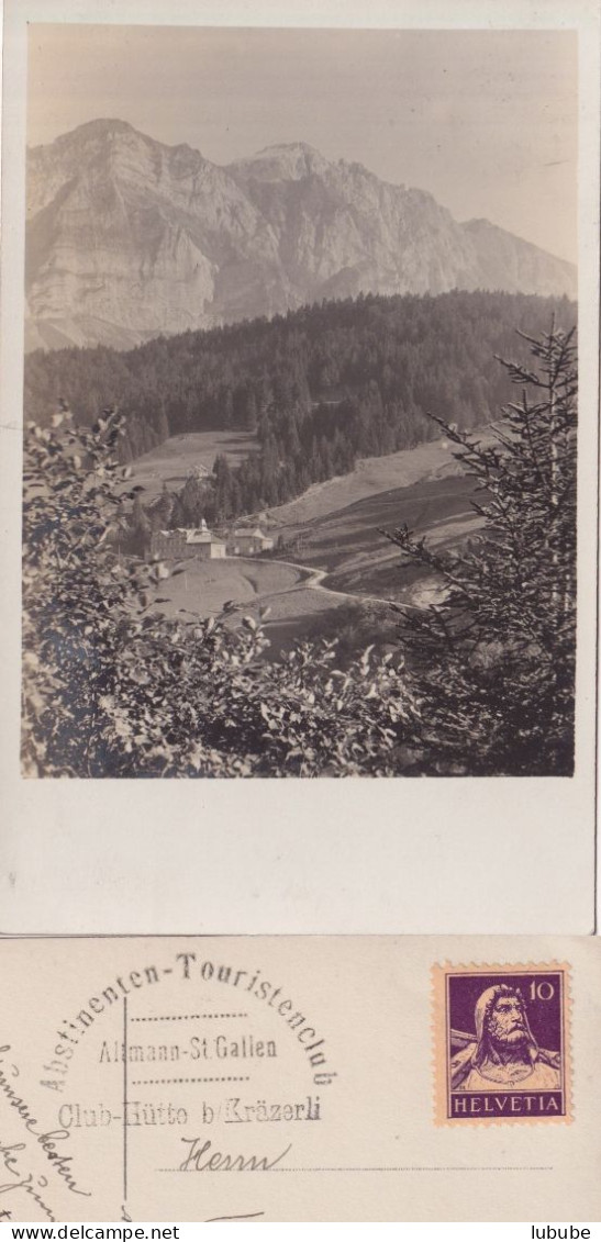 Urnäsch - Abstinenten Clubhütte Kräzerli       Ca. 1930 - Urnäsch