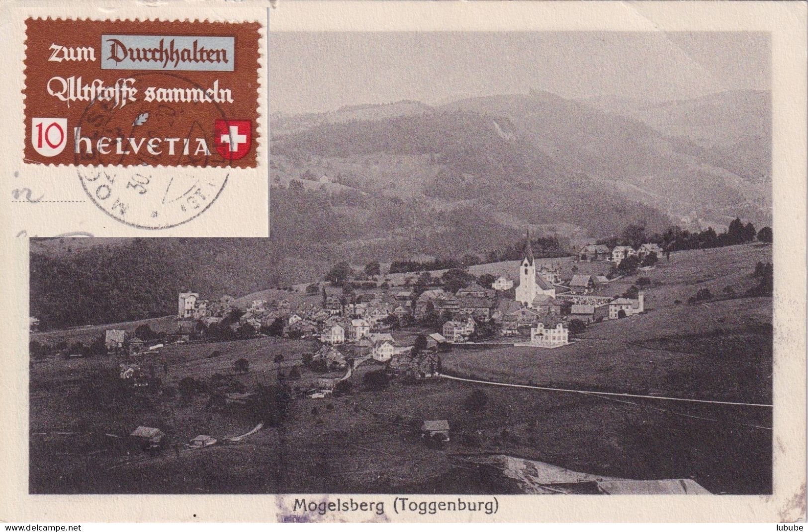 Mogelsberg (Toggenburg) - Dorfansicht         Ca. 1920 - Mogelsberg