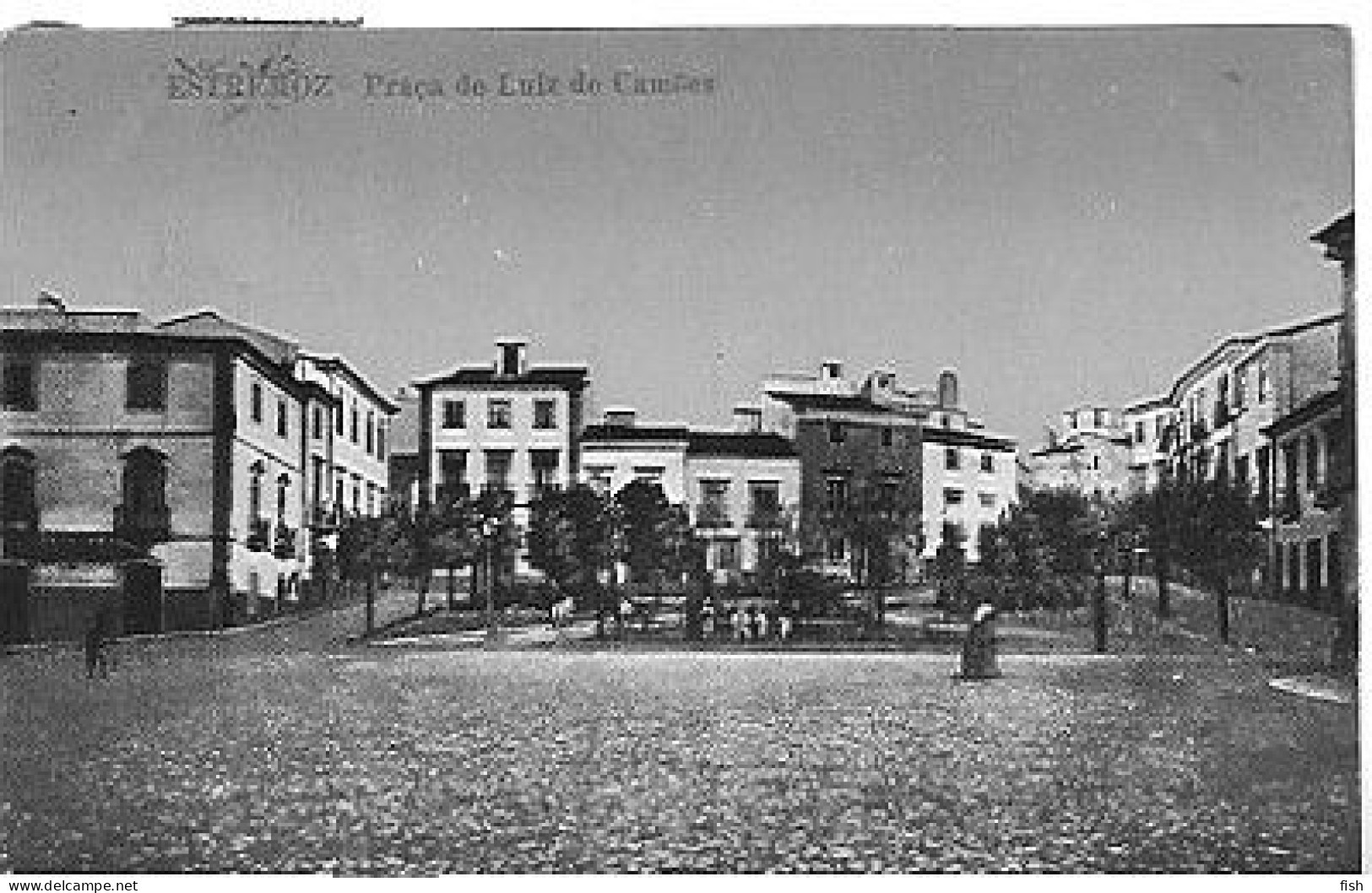 Portugal & Marcofilia, Estremoz Praça Luiz De Camoes 1914 (3980) - Evora