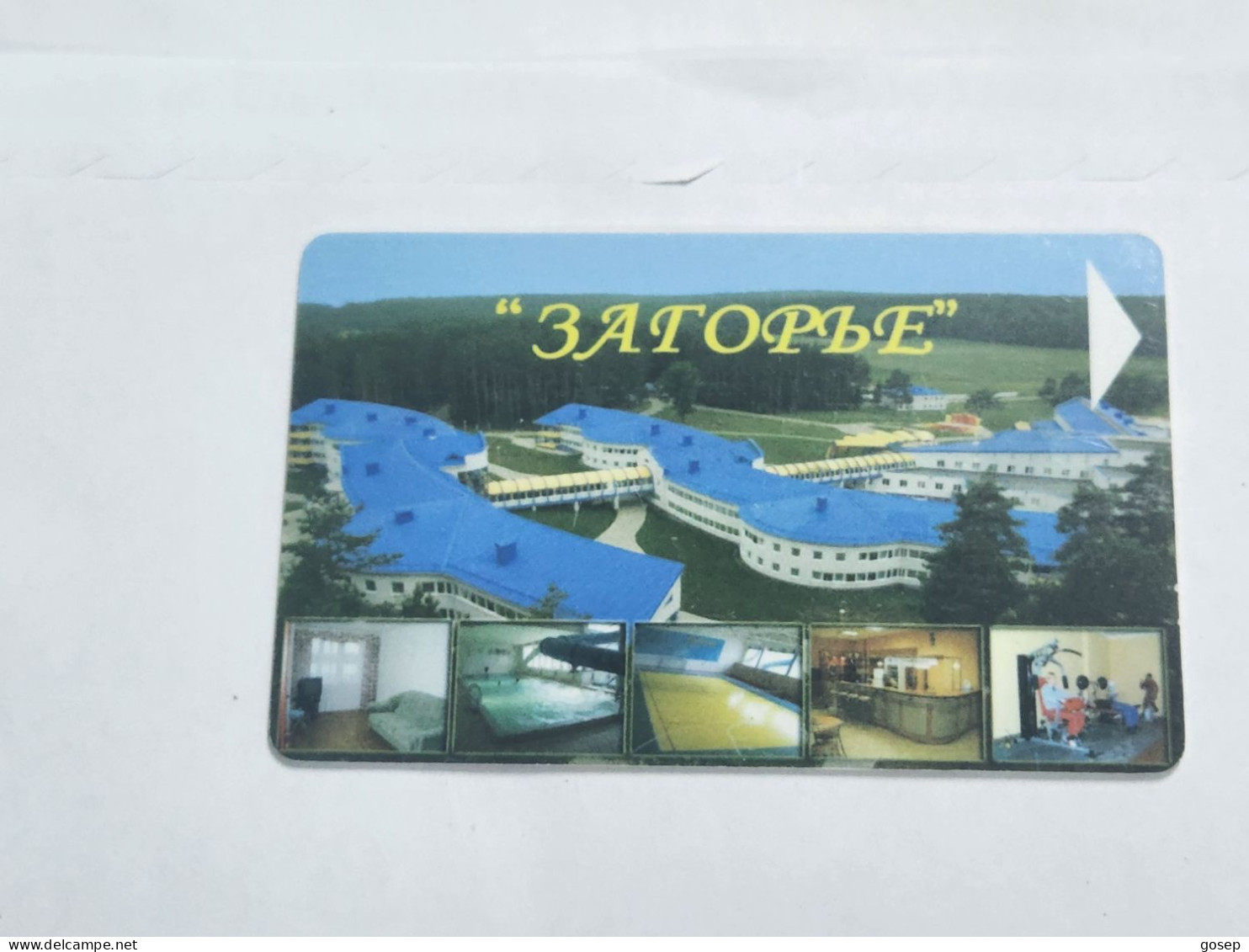 BELARUS-(BY-BLT-156b)-Zagorje-(134)(GOLD CHIP)(073181)(tirage-?)-used Card+1card Prepiad Free - Bielorussia