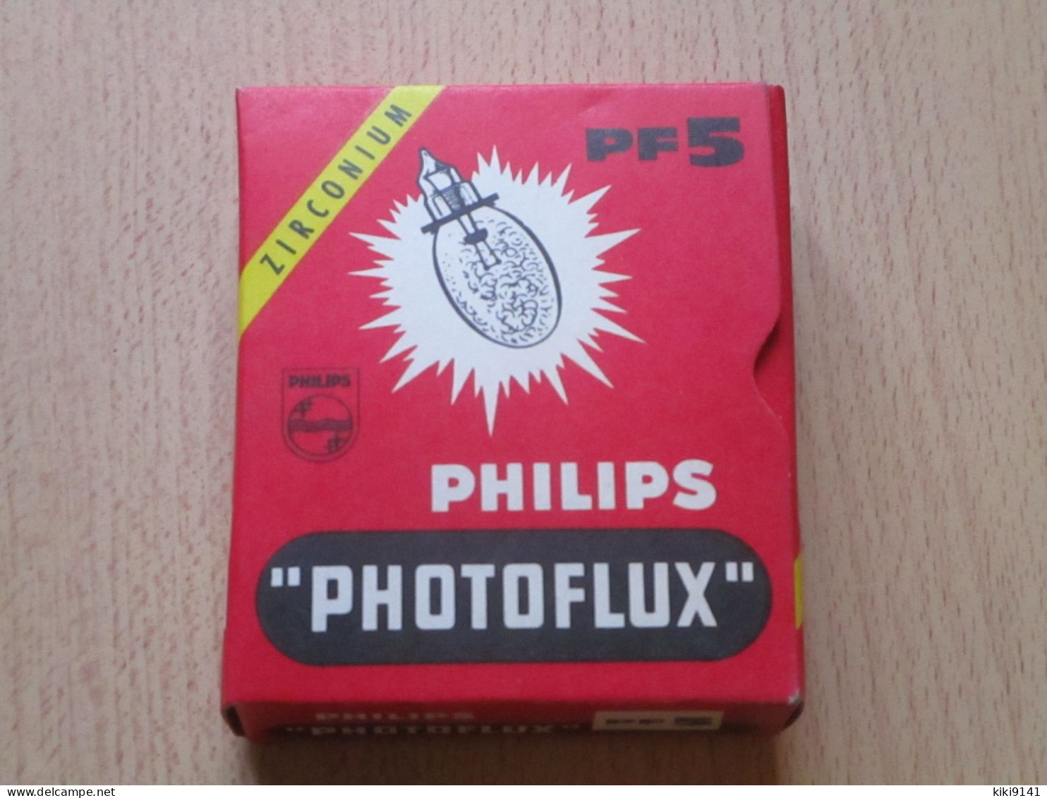 "PHOTOFLUX" PHILIPS - Boite De 5 Lampes Eclair Type PF5 - Matériel & Accessoires