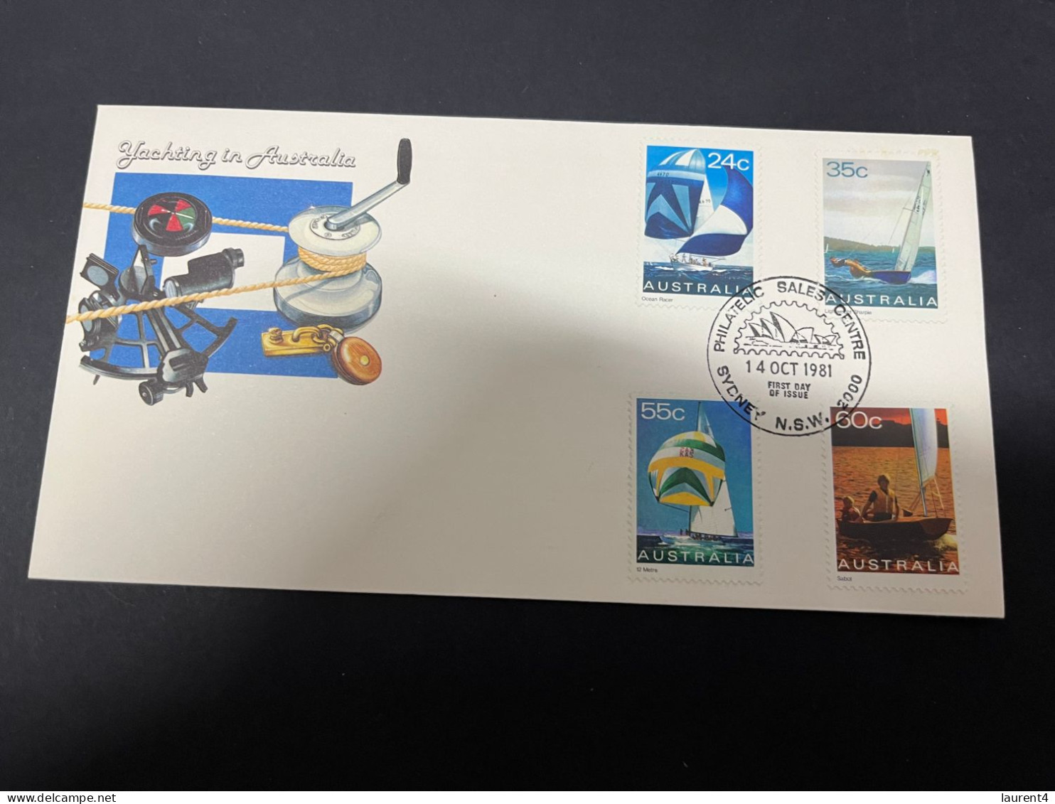 15-11-2023 (2 V 18) Australia - FDC (3 With Different Postmarks) 14-101981 - Yachting In Australia - Other (Sea)