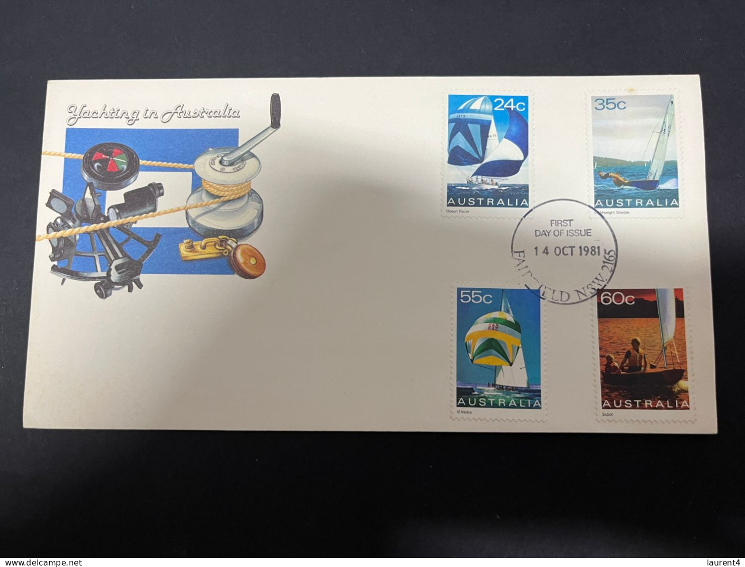 15-11-2023 (2 V 18) Australia - FDC (3 With Different Postmarks) 14-101981 - Yachting In Australia - Autres (Mer)