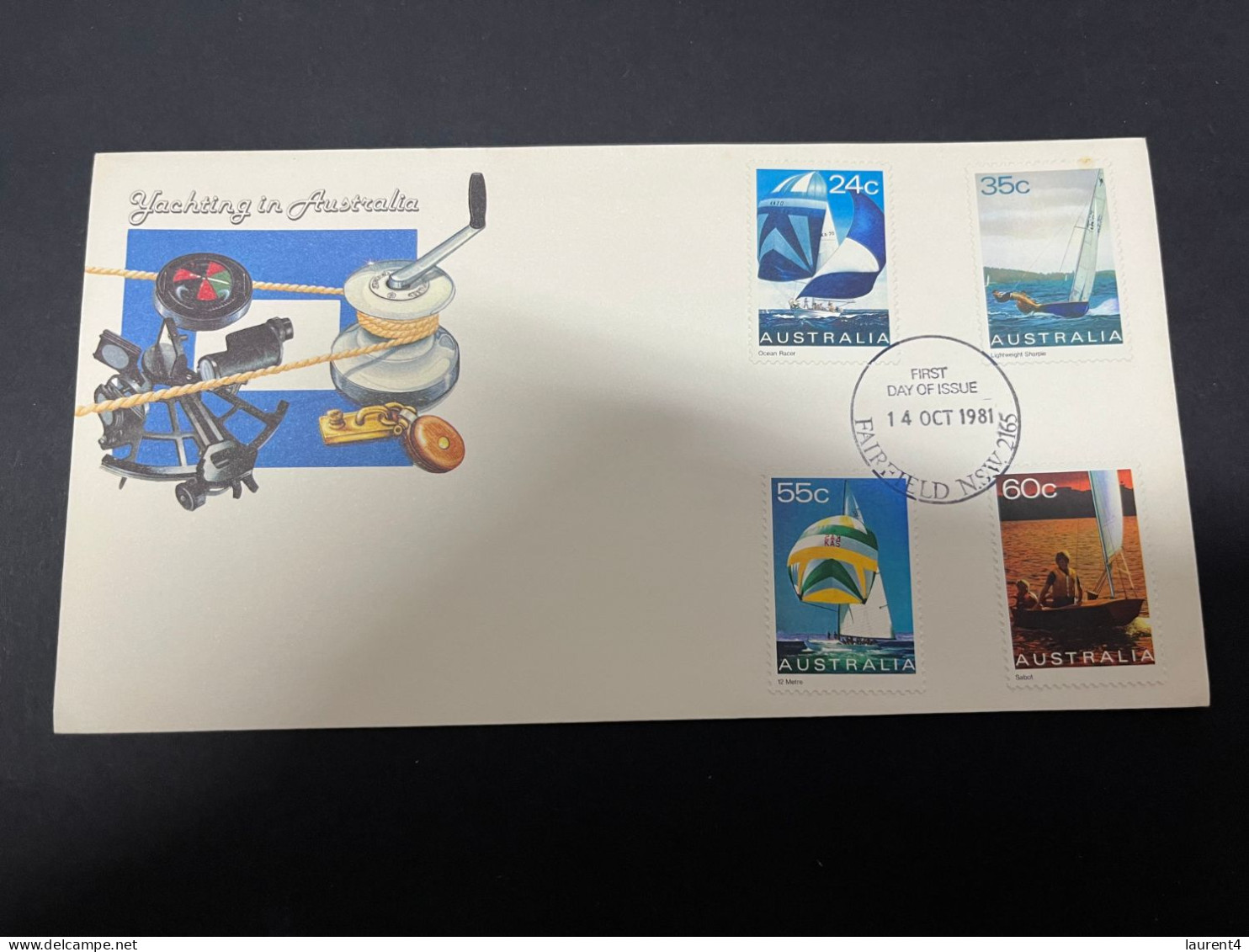 15-11-2023 (2 V 18) Australia - FDC (1) 1981 - Yachting In Australia (1981) - Sonstige (See)