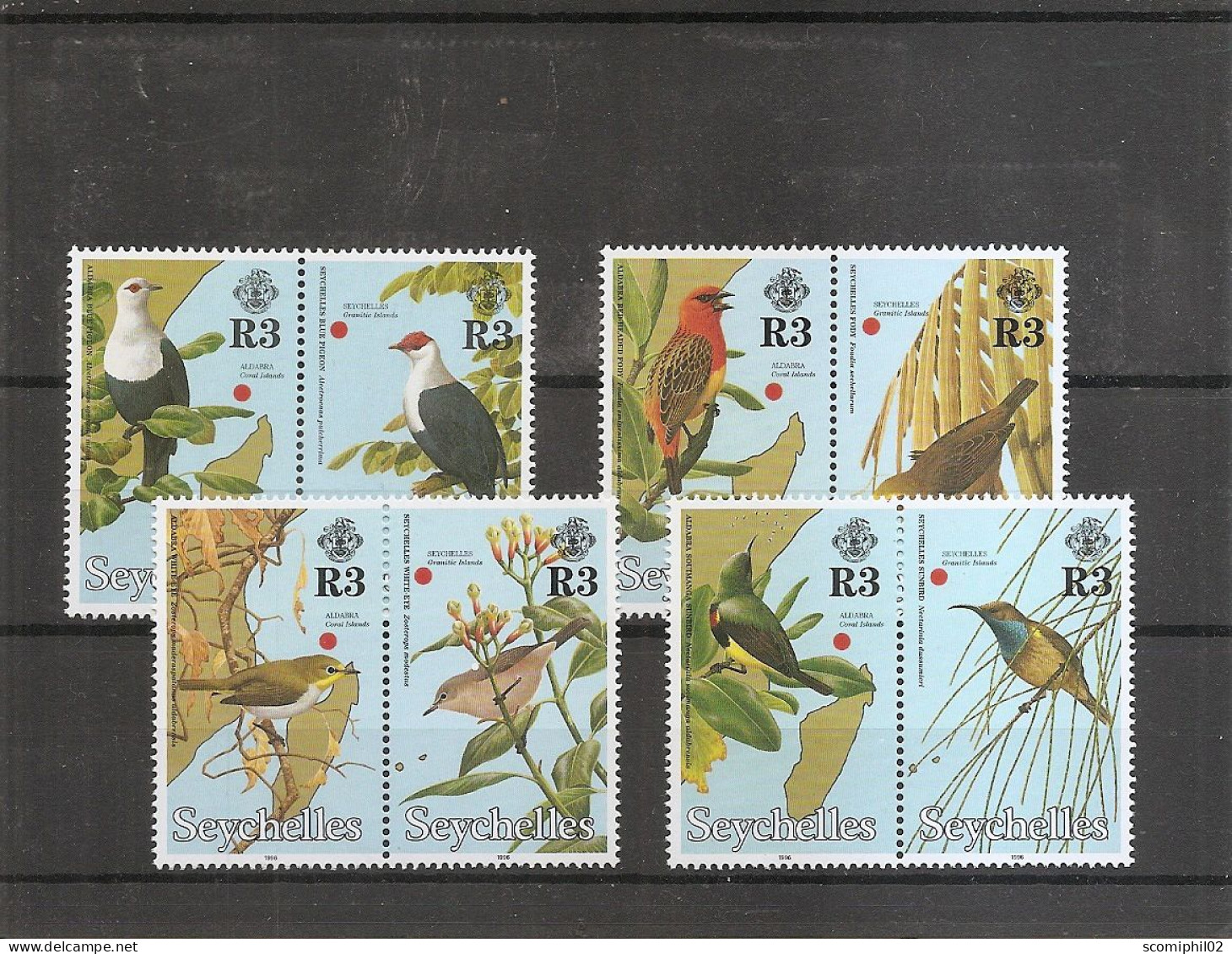 Seychelles - Oiseaux  ( 812/819 XXX -MNH ) - Seychelles (1976-...)