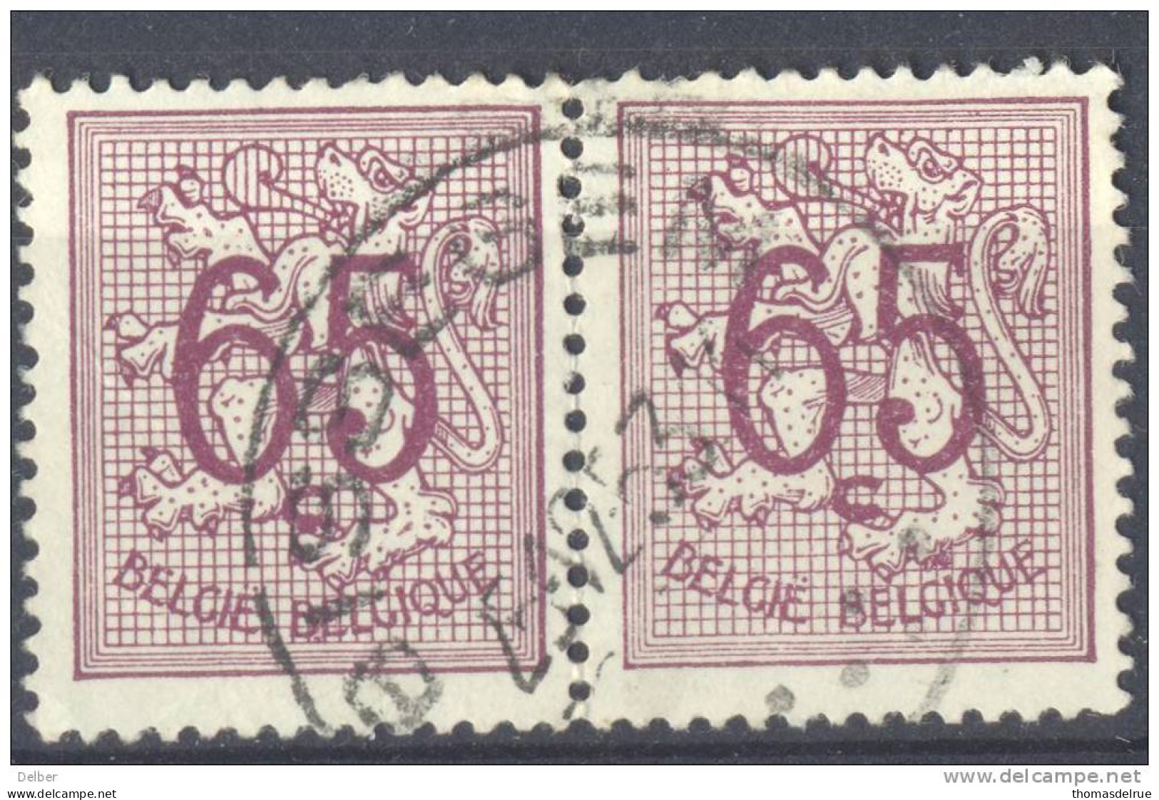 _Hm839: N° 856: BISSEGEM - 1951-1975 Heraldieke Leeuw