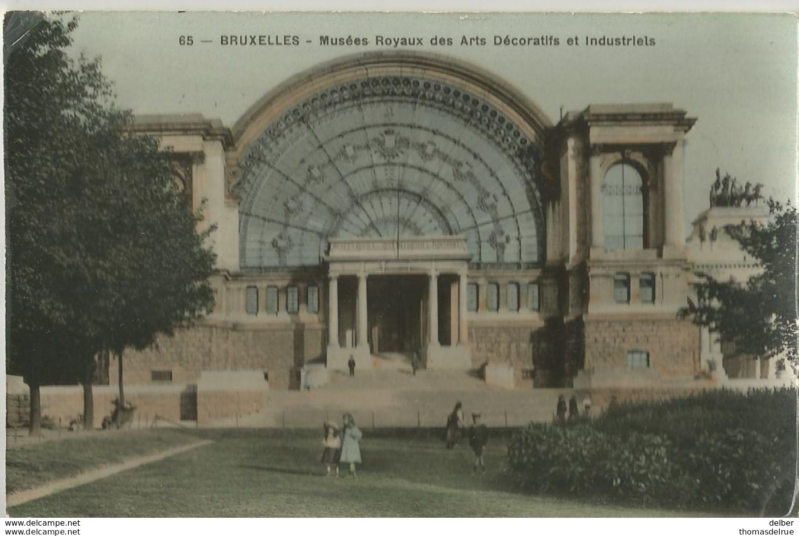 8Eb-957: 65 BRUXELLES Musées Royaux Des Arts Décoratifs Et Industriels -Edison Grand Bazar Anspach - Lotes Y Colecciones