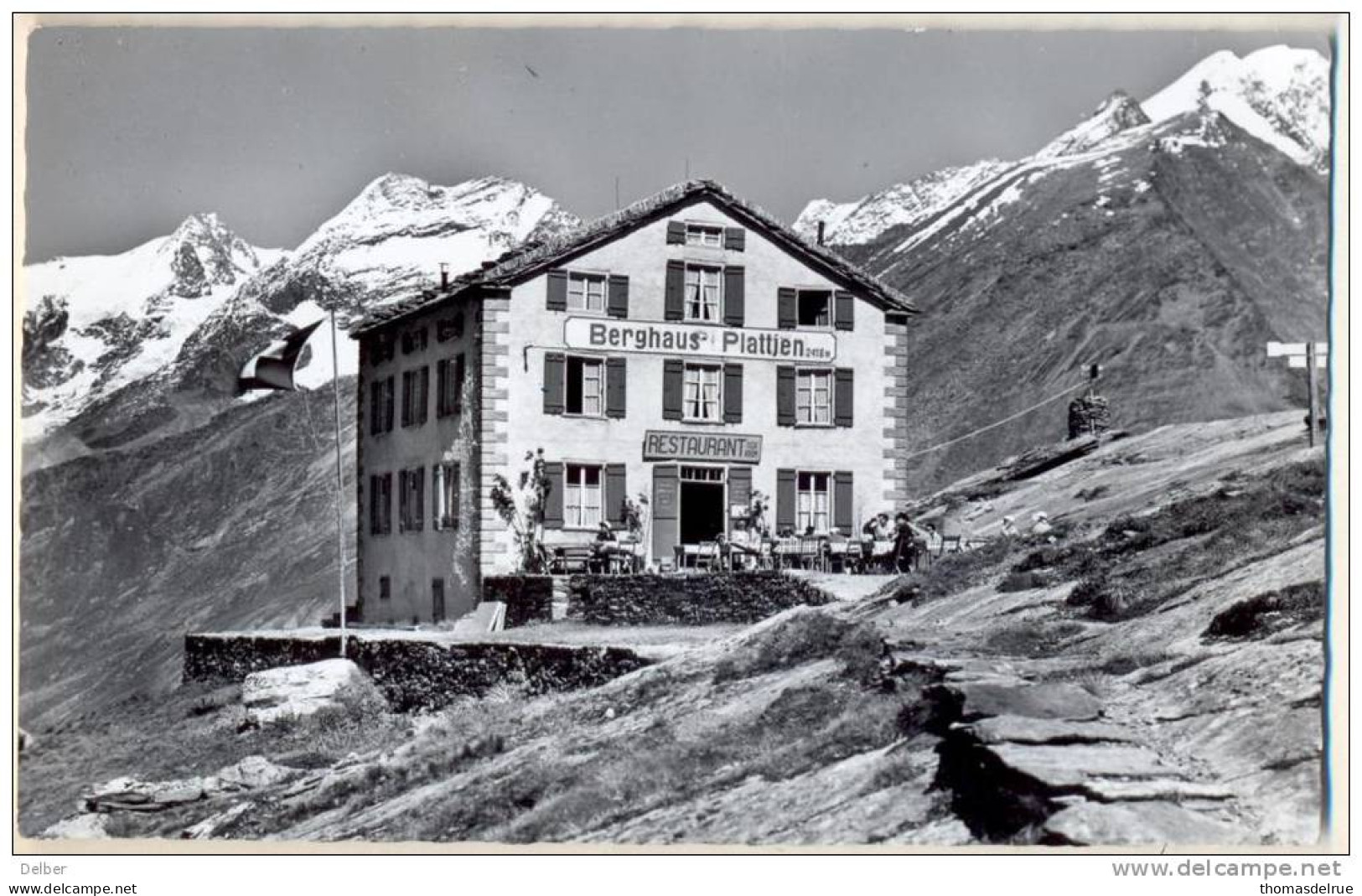 _2n895 : Berghaus PLATTJEN Ob SAAS-FEE  Gegen : 20c. RUDER-WELTMEISTER 6-9.9.1962 Roeien... - Saas Im Prättigau